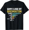 Funny Badminton Shirt Badminton Calling Quote Badminton Gift T-Shirt  Men Clothing Tops Graphic T Shirts Vintage T Shirt Camisas