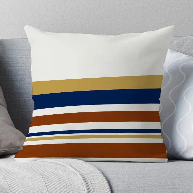 Povlak na polštář Duha Geometrický Polyesterový Polštář Pohovka Křeslo Postel Dekorace do obývacího pokoje