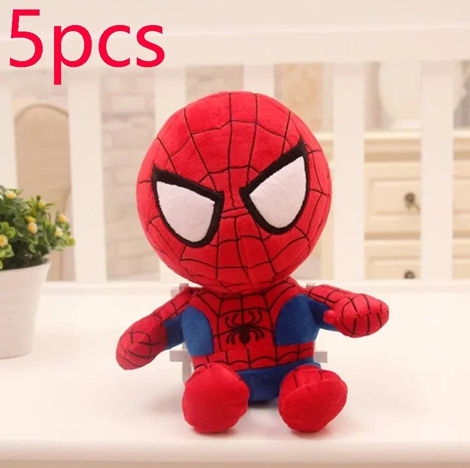 **Spot Anime Avengers Spiderman Plush Toys Into The Spider-Versegwen Peter Parker Noir Dollssoft Stuffed