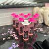 10 Stück Mini-Cowboyhut Schützenhut Disco-Cowgirlhüte für Junggesellinnenabschied Gastgeschenke Brautparty Geschenke Weinflaschen-Getränkeaufsätze