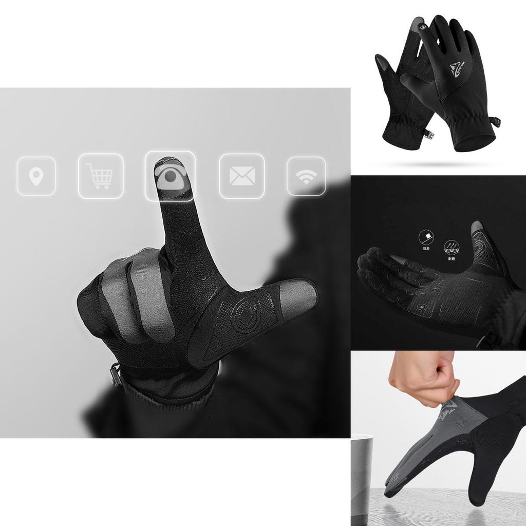 Quality Men Women Winter Thermal Touch Screen Gloves Waterproof Ski Gloves**