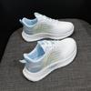 2025 spring new Korean version breathable fly-woven women's shoes ins tide student running sports shoes women's casual shoes Q1005