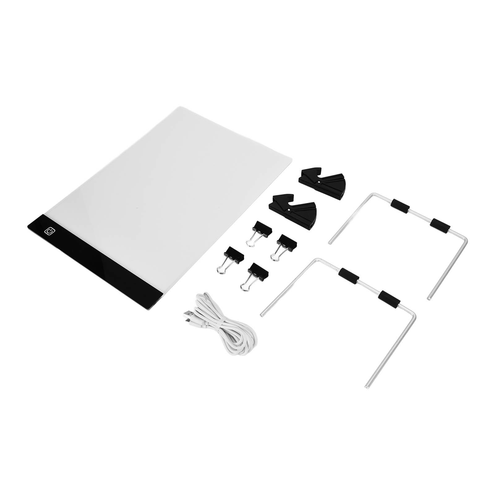 

Светодиодный копировальный стол Мягкий свет Удобная светодиодная световая панель с затемнением Стол для копирования со стразами