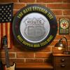 WNJAPAN American Retro 3D Sign, Tin-Look Wall Sign with Bulb, Route 66 Cafe-Style Wall Decor, Vintage Wall Decor, 50cm, BZ-237 [Parallel Import]