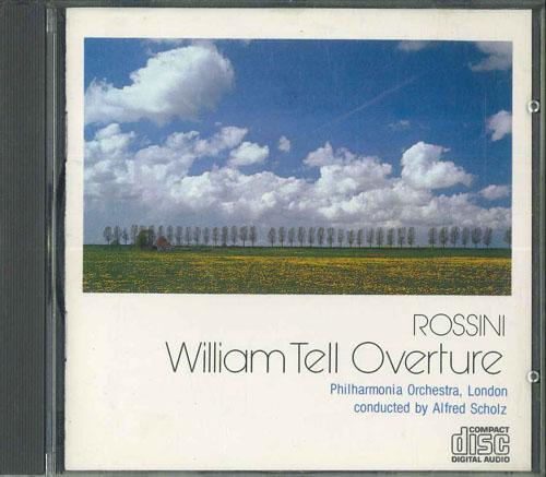 

CD ALFRED SCHOLZ PHILHARMONIA ORCHEST William Tell Overture Rossini PO1007 CTA CO LTD Japan Classical Used