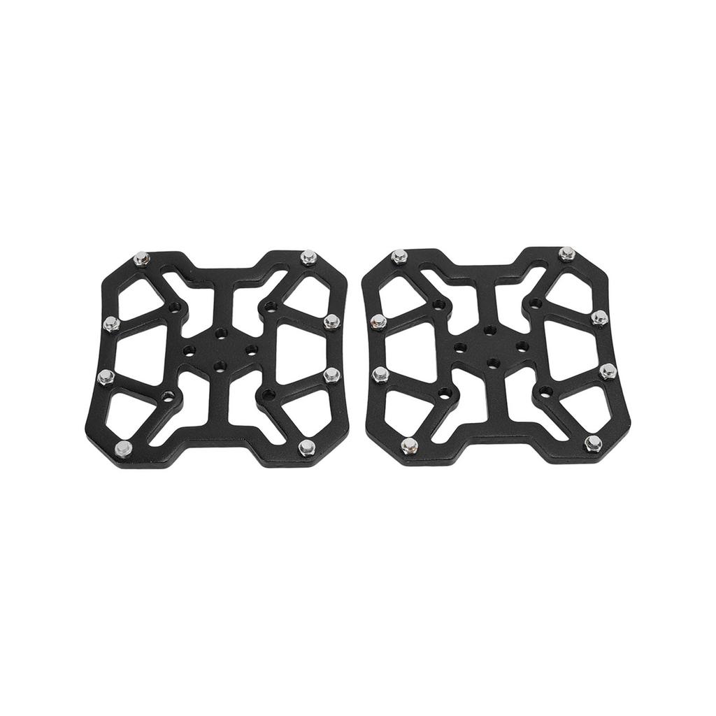 1Pair Clipless Pedal Adapters Self Lock Aluminum Alloy for Mountain Bike System