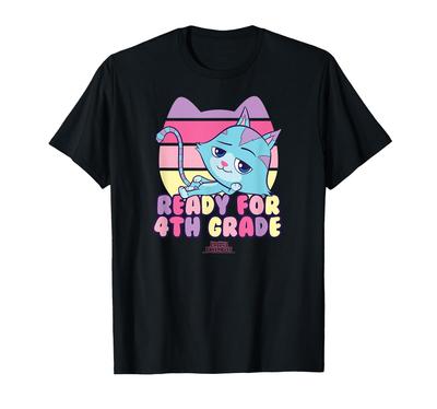 DreamWorks Gabby's Dollhouse 4th Grade Cat Rat T-Shirt