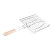 Bbq Grill Basket Metal Fish Grilling Basket For Veie Steak Camping Cooking, - RiRi
