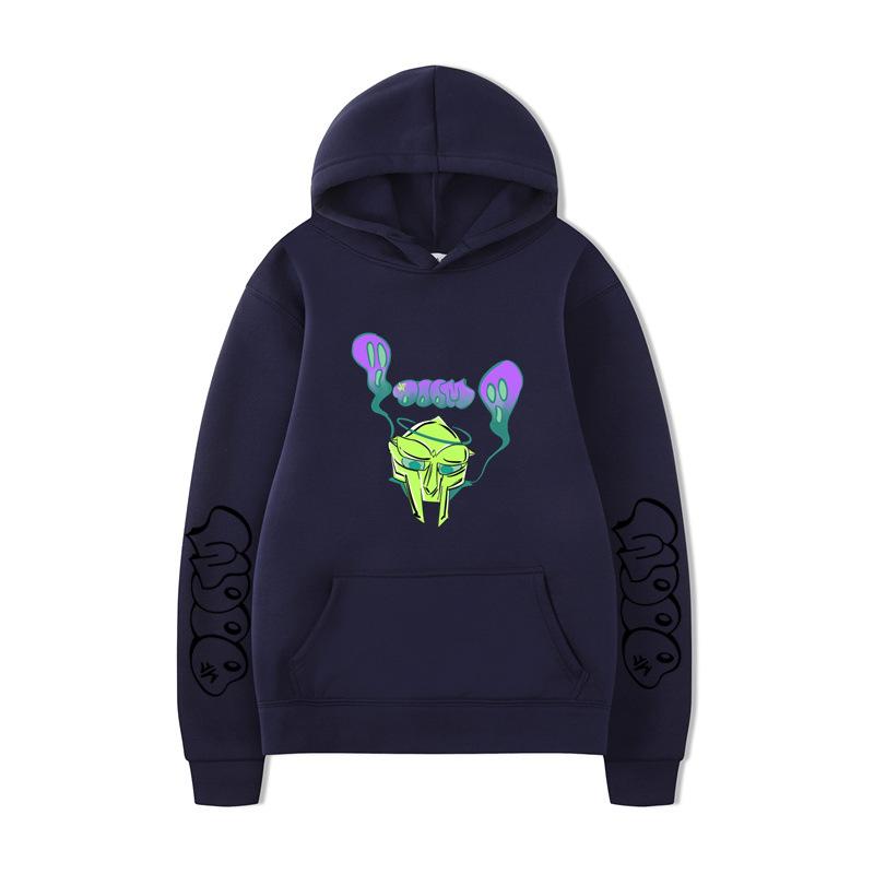 Hip-hop Singer Mf Doom Hoodies Singer New Printing Sweatshirts for Fans Long Sleeve Men Women Clothing Sudaderas Hoody