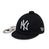 Mini Cap Keychain - - New York Yankees - Black - Iconic Design - MLB