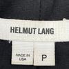Helmut Lang Black Mixed Material Leather Double Rider's Jacket Jacket P blackUsed