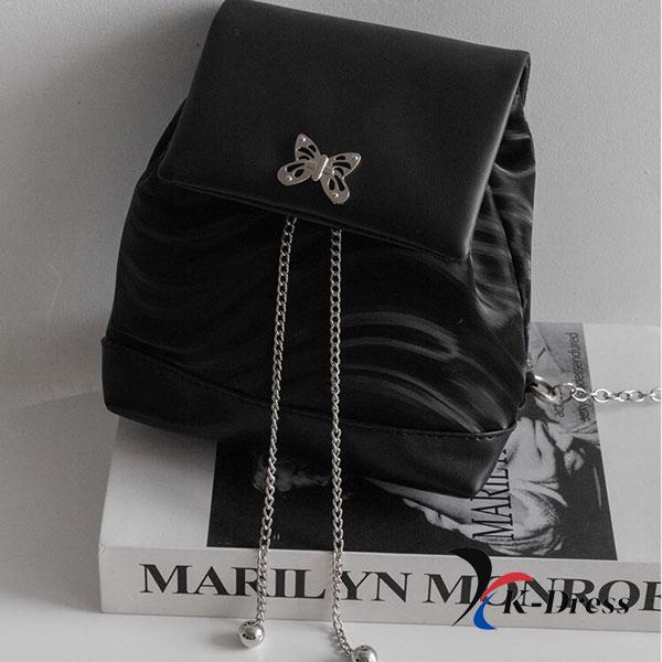 Kelebek Zincir Mini Sırt Çantası (2 renk)