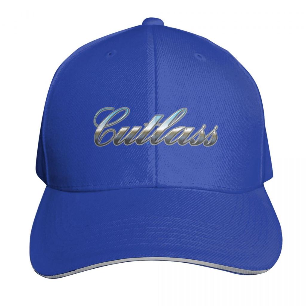 Cutlass Chrom Baseballkappe Luxushut Golf Benutzerdefinierte Kappe schwarz Unisex Hüte Damen