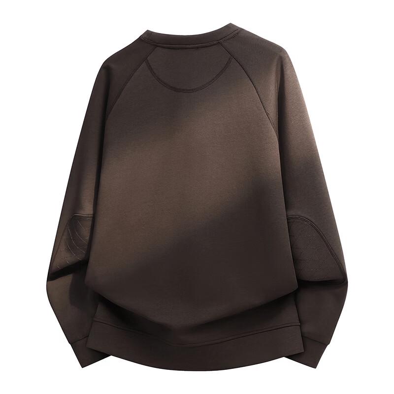 Chutang Men's Heavyweight Cotton Crew Neck Pullover Sweatshirt