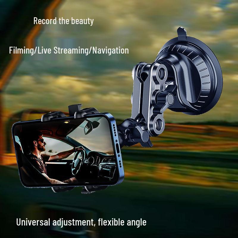 

Universal In-Car Phone Holder: Anti-Shake, Ultra-Stable Suction Cup for Navigation