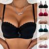 Girls Bra Embroidered Butterfly Underwire Underwear Non-slip Fashion Ladies Sexy Big Breasts Show Small Bra