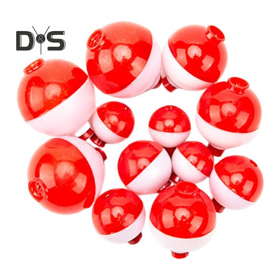 

12 шт. круглых рыболовных поплавков разных размеров, легкие, высокой видимости, красные, белые, плавающие, поплавки-шарики, поплавки для соленой воды, пресноводной ловли карпа 12pcs