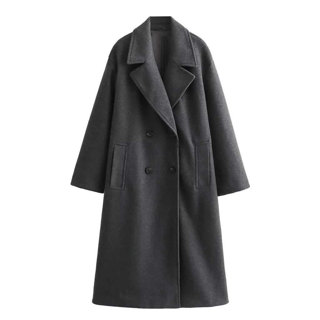 2024 Autumn Women's European & American Fashion Loose Soft Jacket Coat