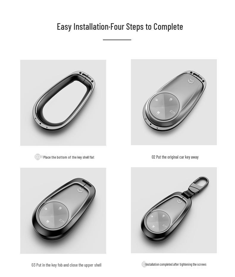 NIO ES8/ES6 Key Fob Protective Aluminum Alloy Shell