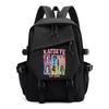 Kinder Schüler KATSEYE Bedruckter Rucksack Outdoor Schule Wasserdichte Leinwand Nylon Tasche