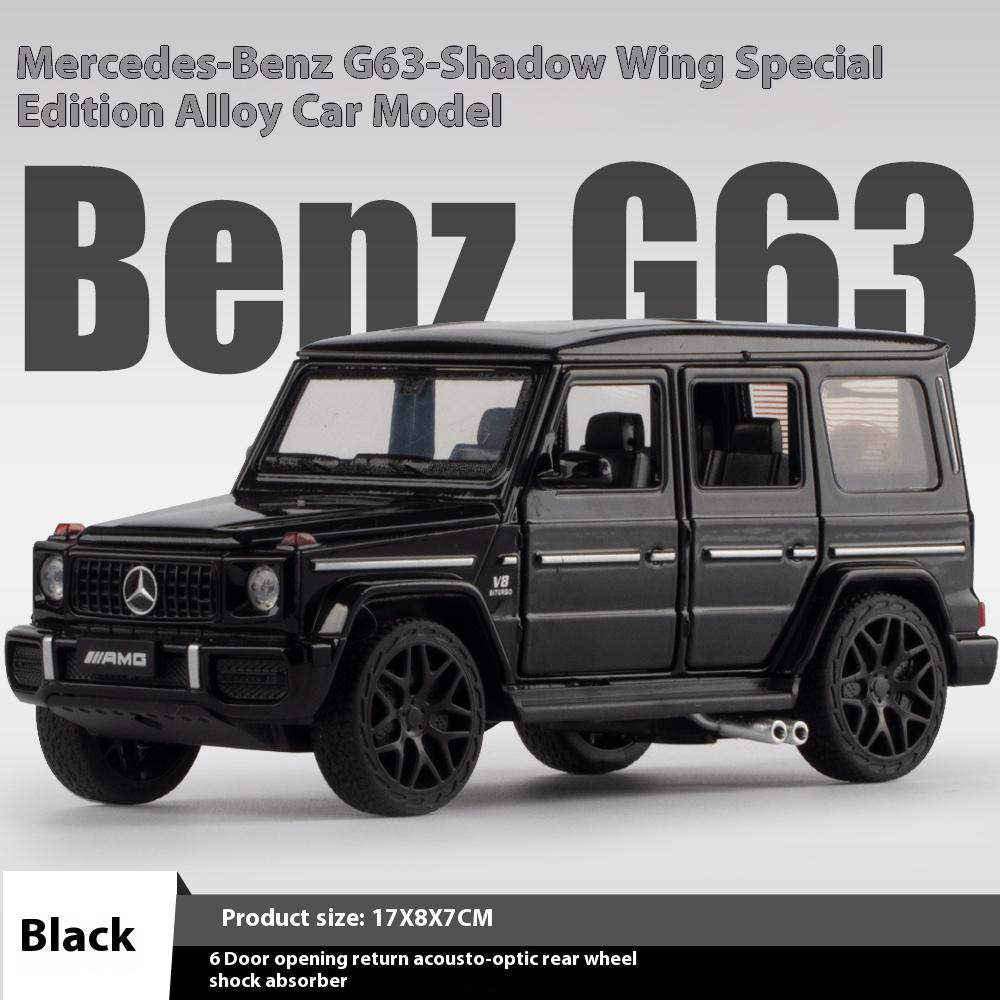 1/32 Mercedes Benz AMG G63 Shadow Wings Off Road SUV Alloy Diecast Metal Model Car Collectibles Children's Holiday Birthday Gift