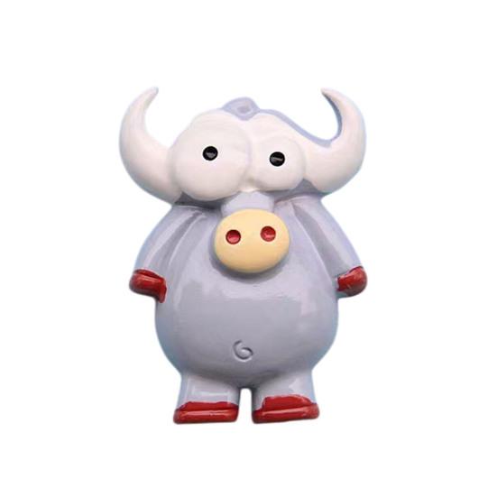 Zebras Refrigerator Magnet Cartoon Animal Magnet, Big Eyes Shape Fridge Magnets Memo Notes Photo Holder, Gift for Lovers Resin Decorative