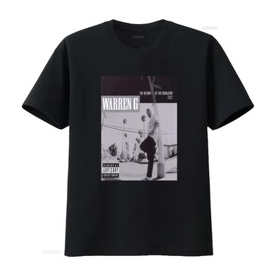 Warren G Return Of The Regulator Design T Shirt Sizes S 5XL Made In USA Vintage Washed Unisex Fashion Graphic Designer Clothes