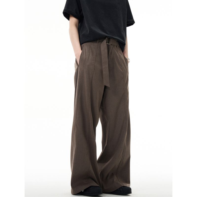Madwitch Belt Men and Women Retro Casual Loose Pants
