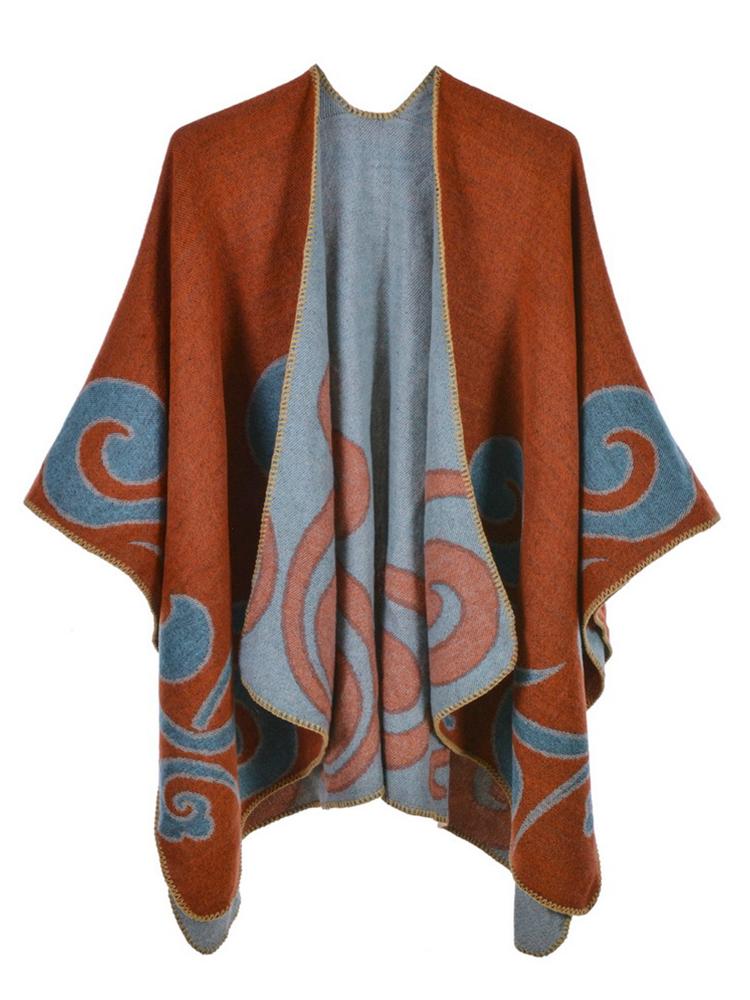 New Fashion Imitation Cashmere Women Print Scarf Winter Warm Shawl Wrap Female Knitted Warm Comfortable Wild Soft Thick Blanket