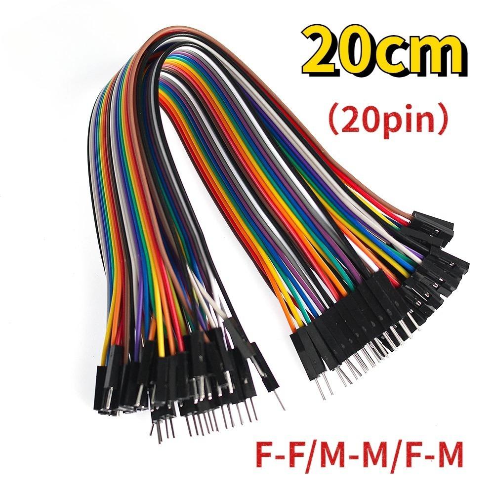 Dupont Line 20cm 20Pin Male to Male+Female to Male+Female to Female Jumper Wire Dupont Cable For Arduino DIY Electronics Kit