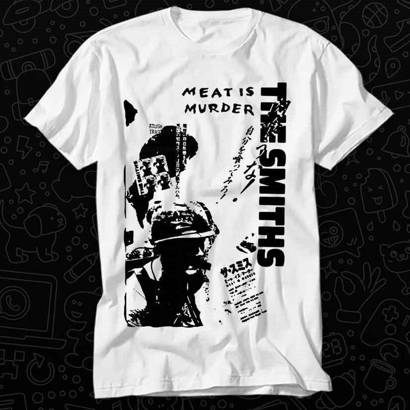 

The Smiths Meat is Murder Japanese T Shirt 450 M