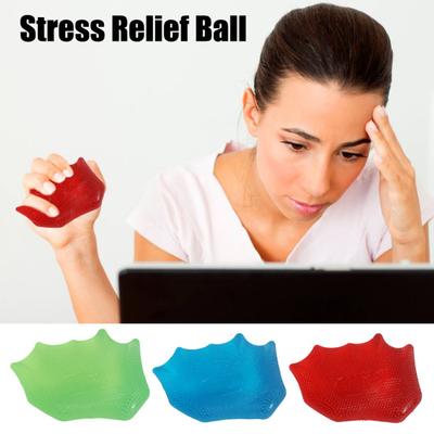 כדור מאמץ ארגונומי ידידותי לסביבה סופר רך גמיש קל לניקוי שימוש חוזר אימון כוח צעצוע לשחרור מתח