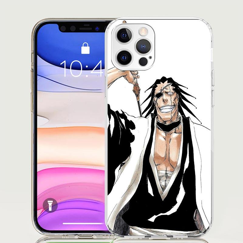 Zaraki Kenpachi Bleach Phone Case For iPhone 17 Air 16 15 Plus 11 14 Pro Max 13 Mini 12 7 8 + SE Pattern Art Customized Cover 17