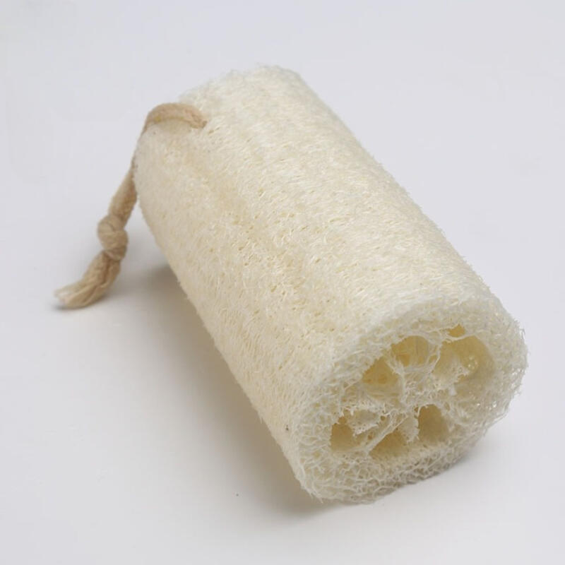 Natural cylindrical zero-waste dishcloth