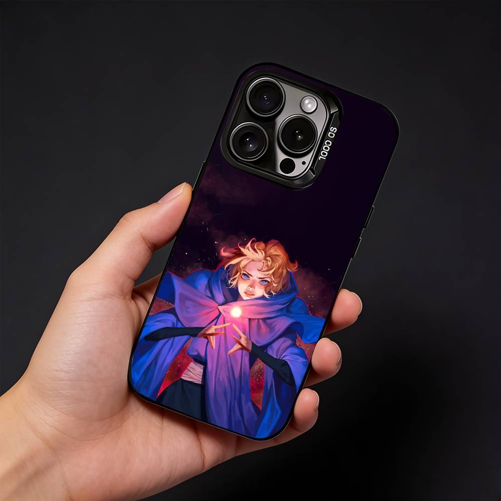 Game C-Castlevania Phone Case For iPhone17, 16,15,14,13,12 Pro Max Black Candy Matte Shockproof Cover