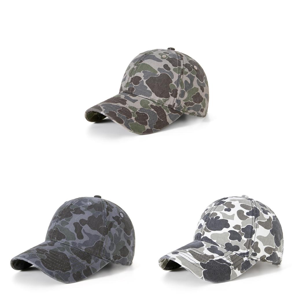 Camouflage Baseball Cap For Outdoor Sun Protection With Breathable Cotton For Men And Women