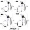Colored Spinner Big Eye Lead Head Hooks: 3.5g, 5g, 7g, 10g for Fishing