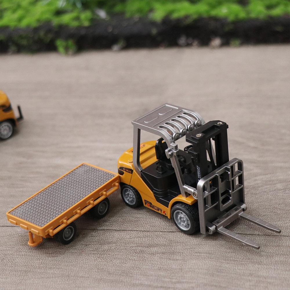 Variable Speed Zinc Zinc Alloy Forklift Full Proportion Rc Forklift Mini Scale Mini Forklift  Boys Toy