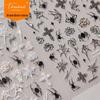 Tomoni Shell Light Nail Stickers: Japanese Retro Collaboration Spider Design (MS468)