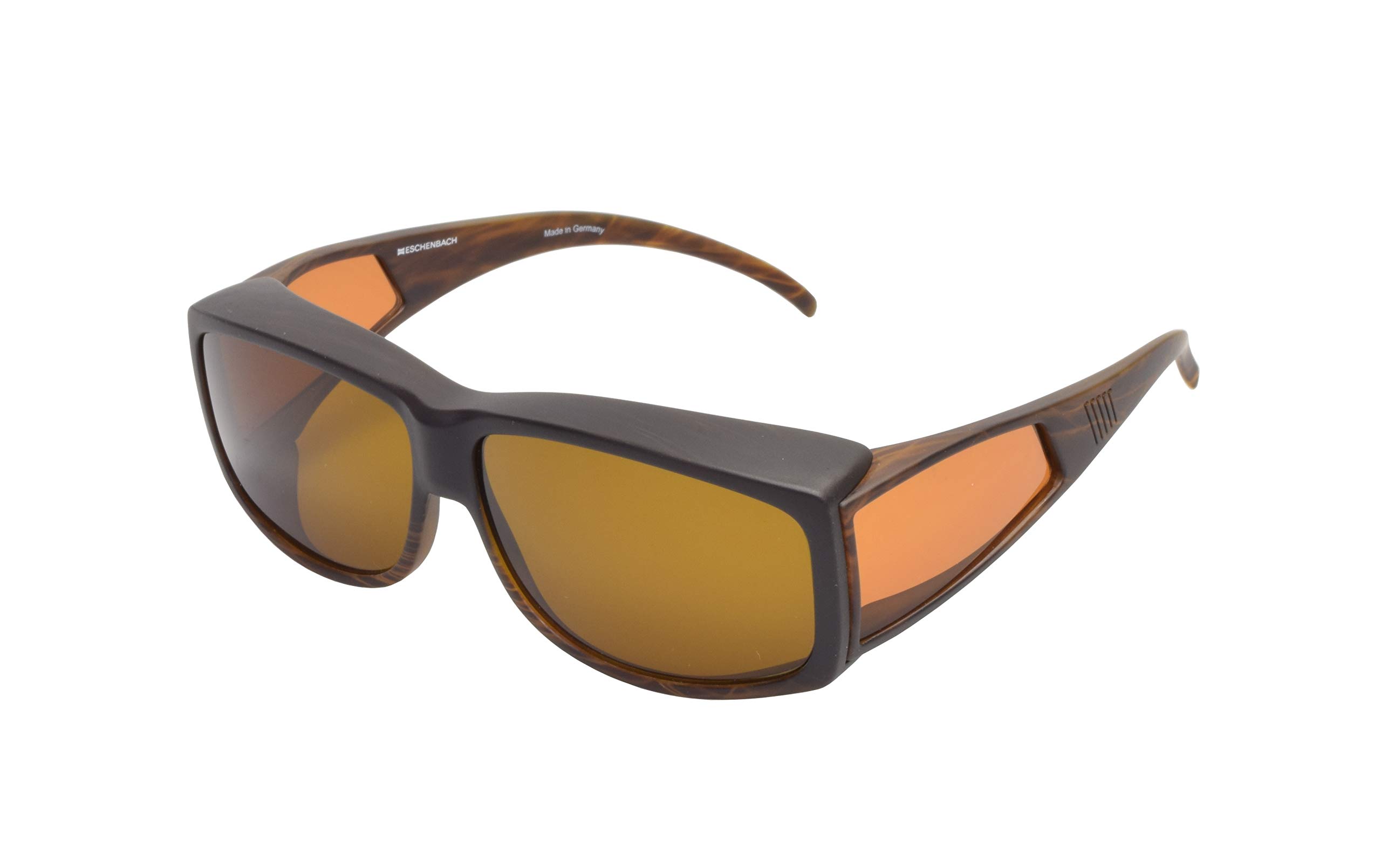 

ESCHENBACH Eschenbach Wellness Protect Over Sunglasses Type Small Lens Color Brown 1663-885