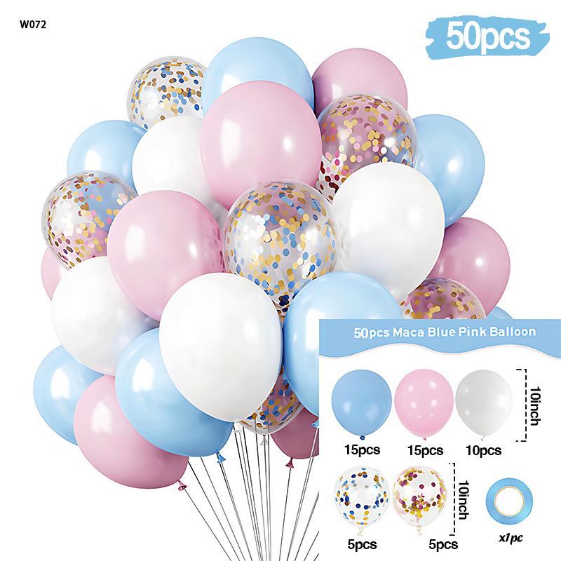 10-Zoll Latex-Ballon Festival Set: Individuell gestaltbare Ballonketten-Dekoration