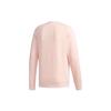 Adidas Neo Logo Print Crew Neck Pullover Sweatshirt Men Tops Pink DT8306