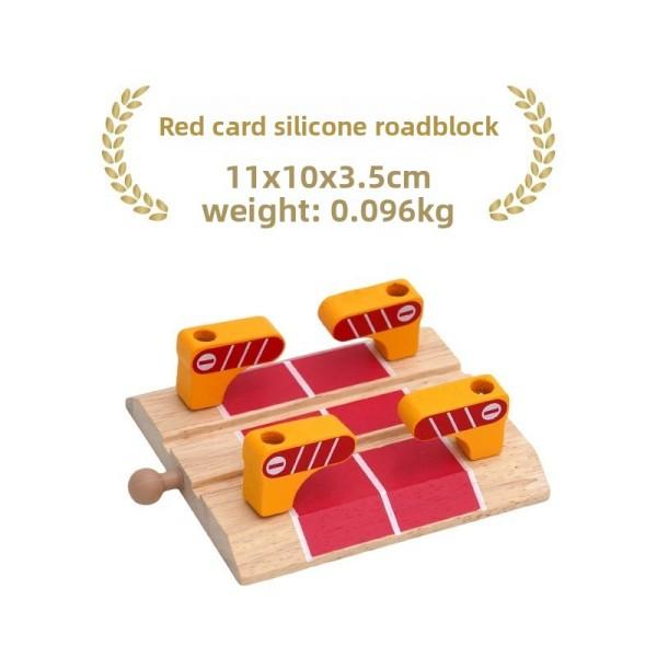 

All Kinds Wooden Tunnel Station Platform Wooden Train Track Accessories fit for Brand Wooden Railway Track Toys for Children