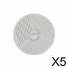Microwave Lid (5-Pack), Multifunctional Suction Cup Lid, Airtight Seal, Reusable for Bowls