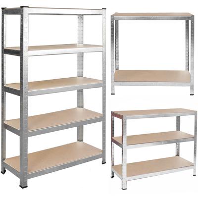 Metal Storage Shelf 150 X 75 X 30 Cm Humberg 4840