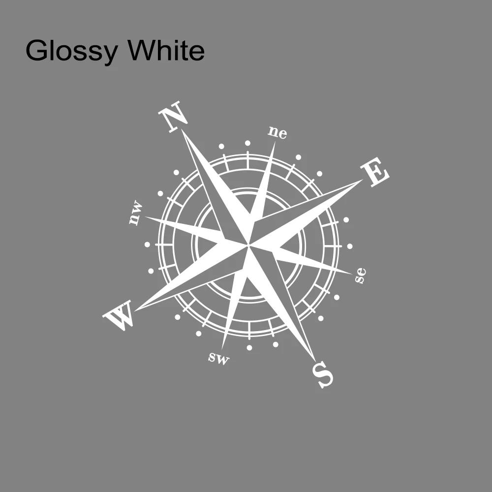 Creative Compass Styling Decor Stickers for Car Camper Van Bus Caravan Motorhome SUV Pickup Cargo Caravan Vinyl Camping Decals