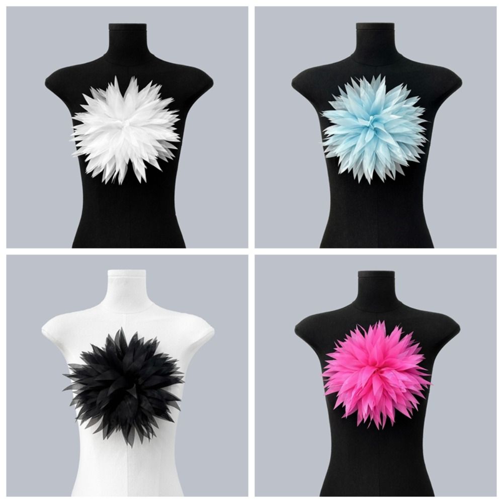 3D 3D Handmade Flower Multi-layer Chest Flower Chrysanthemum Flower Accessories  Chest Decoration