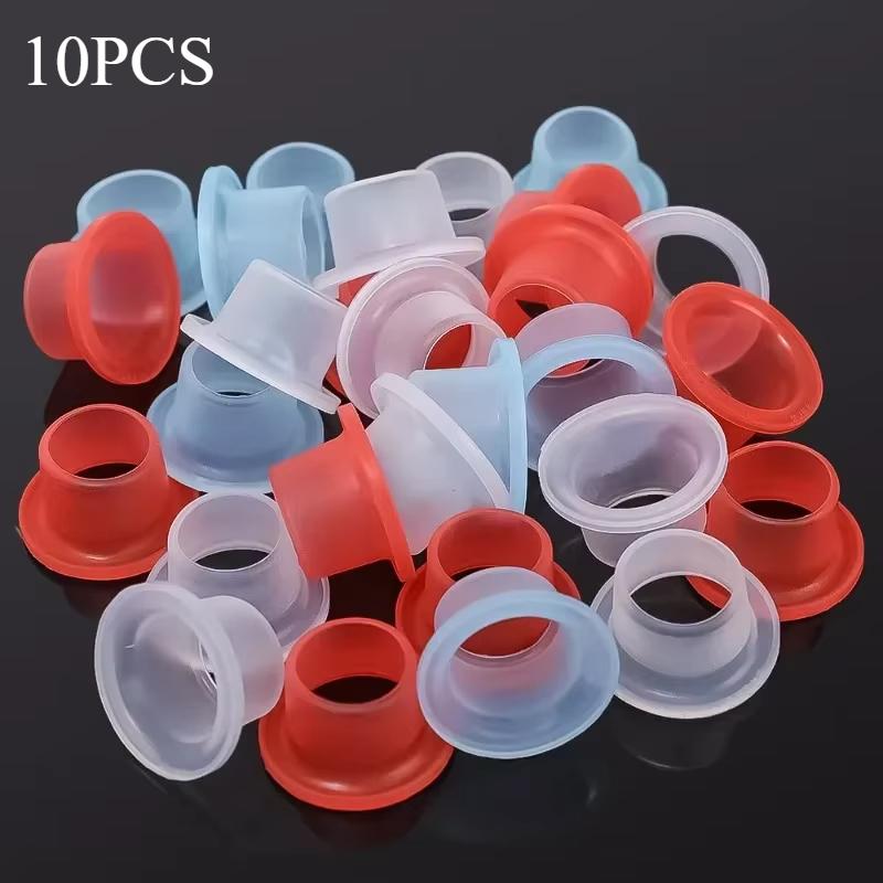 

10 ШТ. Уплотнительная прокладка для крана, шайба, силиконовая лента, резиновая прокладка для трехходового клапана, шланга, предотвращение капель, протечек, заглушка Mixed color,10pcs