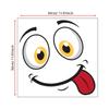 Funny Wall Sticker Bathroom Toilet Decor Living Room Cabinet Refrigerator Home Decoration Decals Stickers