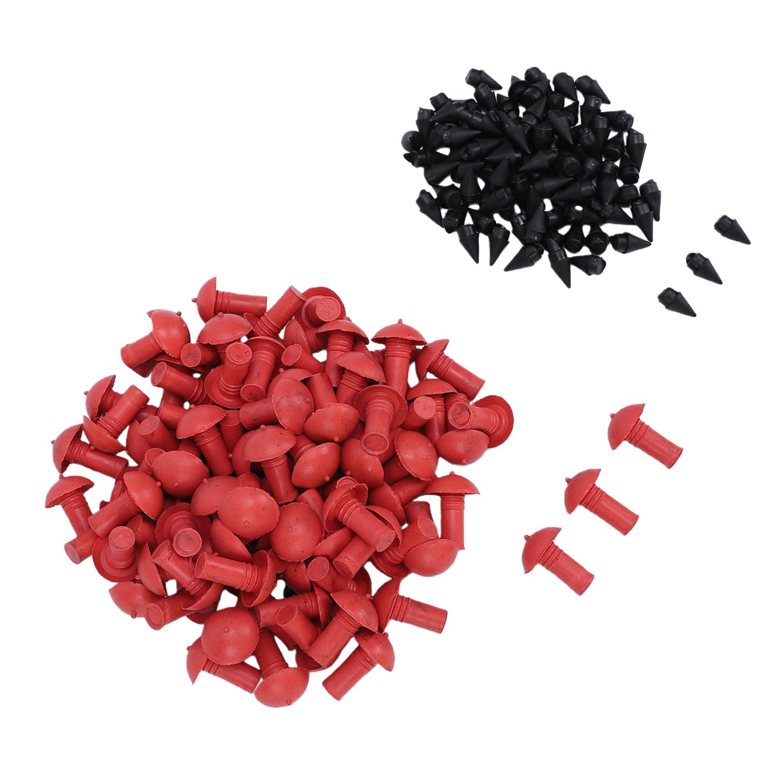 Mushroom Shaped Tire Repair Insert Plugs Kit Heatproof Mushroom Plug Tire Repair Kit for Cars Motorcycles